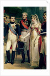 Napoleon Bonaparte Receiving Queen Louisa of Prussia at Tilsit, 6th July 1807, 1837 by Nicolas Louis Francois Gosse