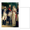 Napoleon Bonaparte Receiving Queen Louisa of Prussia at Tilsit, 6th July 1807, 1837 by Nicolas Louis Francois Gosse