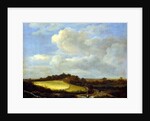 The Wheatfield by Jacob Isaaksz. or Isaacksz. van Ruisdael