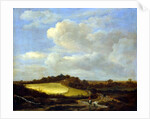 The Wheatfield by Jacob Isaaksz. or Isaacksz. van Ruisdael