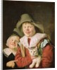 Children Playing with a Cat by Jan Miense Molenaer