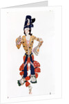 Costume for Nijinsky in the ballet Scheherazade by Leon Bakst