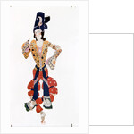 Costume for Nijinsky in the ballet Scheherazade by Leon Bakst
