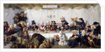 The Wedding Feast of Corentin Le Guerveur and Anne-Marie Kerinvel, 1880 by Victor Marie Roussin