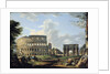 The Colosseum and the Arch of Constantine by Giovanni Paolo Pannini or Panini