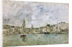 The Port at Honfleur, 1896 by Eugene Louis Boudin