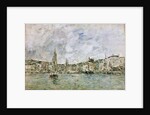 The Port at Honfleur, 1896 by Eugene Louis Boudin