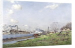 The Seine at Conflans-Charenton, 1892 by Jean Baptiste-Antoine Guillemet