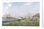 The Seine at Conflans-Charenton, 1892 by Jean Baptiste-Antoine Guillemet