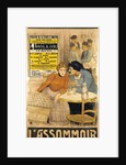 Poster advertising 'L'Assommoir' by M.M.W. Busnach and O. Gastineau at the Porte Saint-Martin Theatre, 1900 by Theophile Alexandre Steinlen