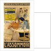 Poster advertising 'L'Assommoir' by M.M.W. Busnach and O. Gastineau at the Porte Saint-Martin Theatre, 1900 by Theophile Alexandre Steinlen