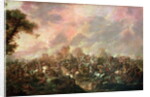 The Defeat of Darius by Alexander the Great 331 BC by Francois Louis Joseph Watteau