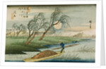 Full Moon at Seba by Ando or Utagawa Hiroshige