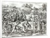 Indian Market at Cartagena, Colombia by Theodor de Bry