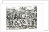 Indian Market at Cartagena, Colombia by Theodor de Bry