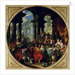 Feast under an Ionic Portico, c.1720-25 by Giovanni Paolo Pannini or Panini