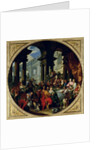Feast under an Ionic Portico, c.1720-25 by Giovanni Paolo Pannini or Panini
