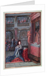 Frontispiece of the 'Hours of Louis XIV' depicting Louis XIV at Prayer by French School