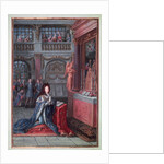 Frontispiece of the 'Hours of Louis XIV' depicting Louis XIV at Prayer by French School