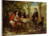 Meeting between Jean Cavalier and Claude Louis Hector Duke of Villars by Jules Salles-Wagner