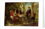 Meeting between Jean Cavalier and Claude Louis Hector Duke of Villars by Jules Salles-Wagner