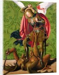 St. Michael Killing the Dragon, 16th century by Josse Lieferinxe