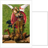 St. Michael Killing the Dragon, 16th century by Josse Lieferinxe