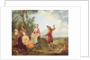 The Rustic Dance by Francois Louis Joseph Watteau