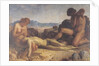 Adam and Eve finding the body of Abel by Leon Joseph Florentin Bonnat