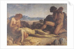 Adam and Eve finding the body of Abel by Leon Joseph Florentin Bonnat