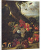 Fruit and Animals by Abraham Brueghel