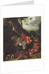Fruit and Animals by Abraham Brueghel