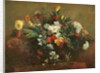 Flowers by Ferdinand Victor Eugene Delacroix