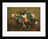 Flowers by Ferdinand Victor Eugene Delacroix