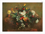 Flowers by Ferdinand Victor Eugene Delacroix