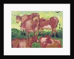 Cows, 1890 by Vincent van Gogh
