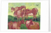 Cows, 1890 by Vincent van Gogh