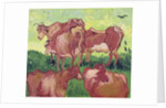 Cows, 1890 by Vincent van Gogh