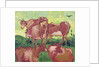 Cows, 1890 by Vincent van Gogh