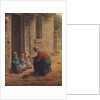 Feeding the Young, 1850 by Jean-Francois Millet