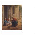 Feeding the Young, 1850 by Jean-Francois Millet
