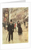 On the Boulevard, c.1880 by Jean Beraud