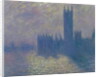 The Houses of Parliament, Stormy Sky, 1904 by Claude Monet