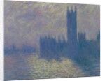 The Houses of Parliament, Stormy Sky, 1904 by Claude Monet