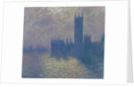The Houses of Parliament, Stormy Sky, 1904 by Claude Monet