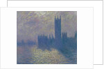 The Houses of Parliament, Stormy Sky, 1904 by Claude Monet