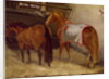Horses in the Stables by Theodore Gericault
