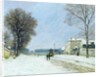 Winter, Snow Effect, 1876 by Alfred Sisley