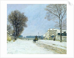 Winter, Snow Effect, 1876 by Alfred Sisley