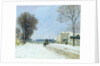 Winter, Snow Effect, 1876 by Alfred Sisley